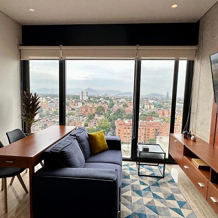 Апартаменти Loft Con Increible Vista Zona Polanco Condesa - Gym Y Business Center Мехіко Екстер'єр фото